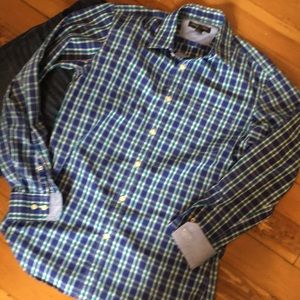 Banana Republic Men’s SoftWash Plaid Button Down